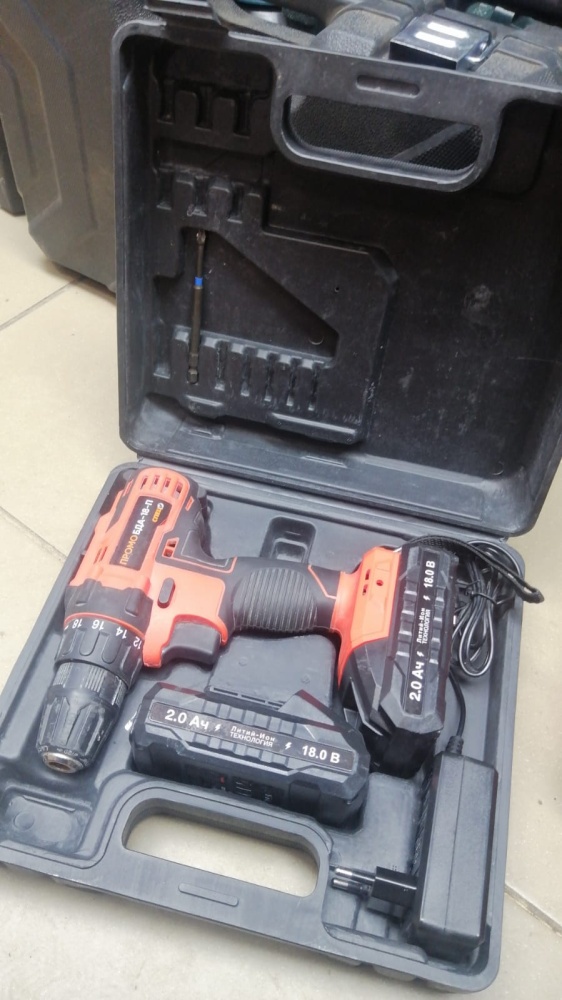 Шуруповерт СПЕЦ ПРОМО БДА18-П