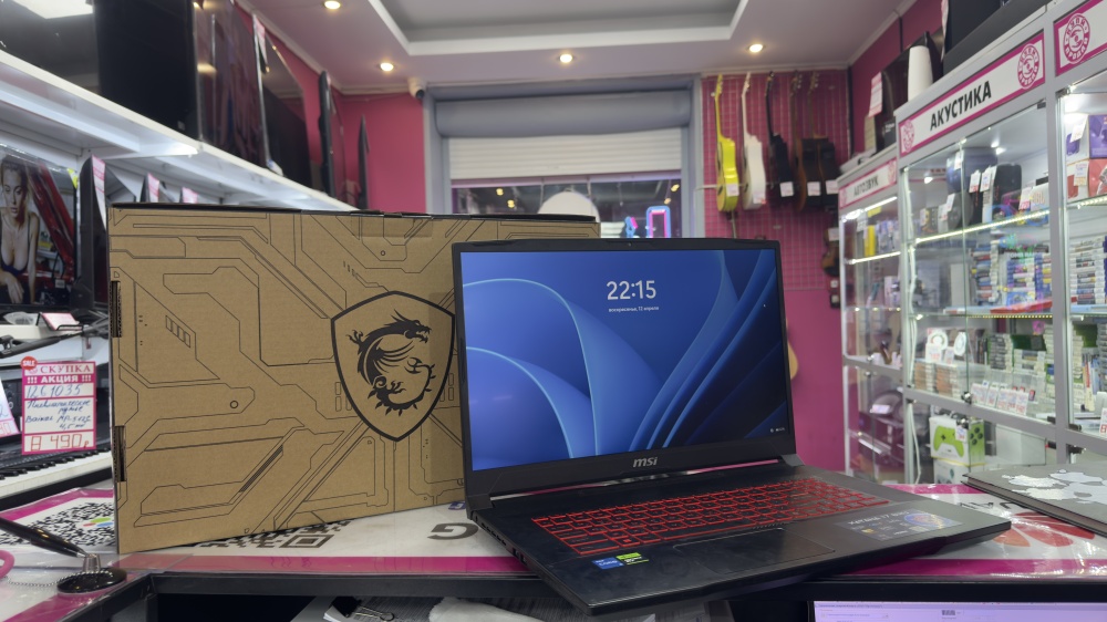 Ноутбук MSI Katana 17/ i5-12450H/8/512/rtx3050