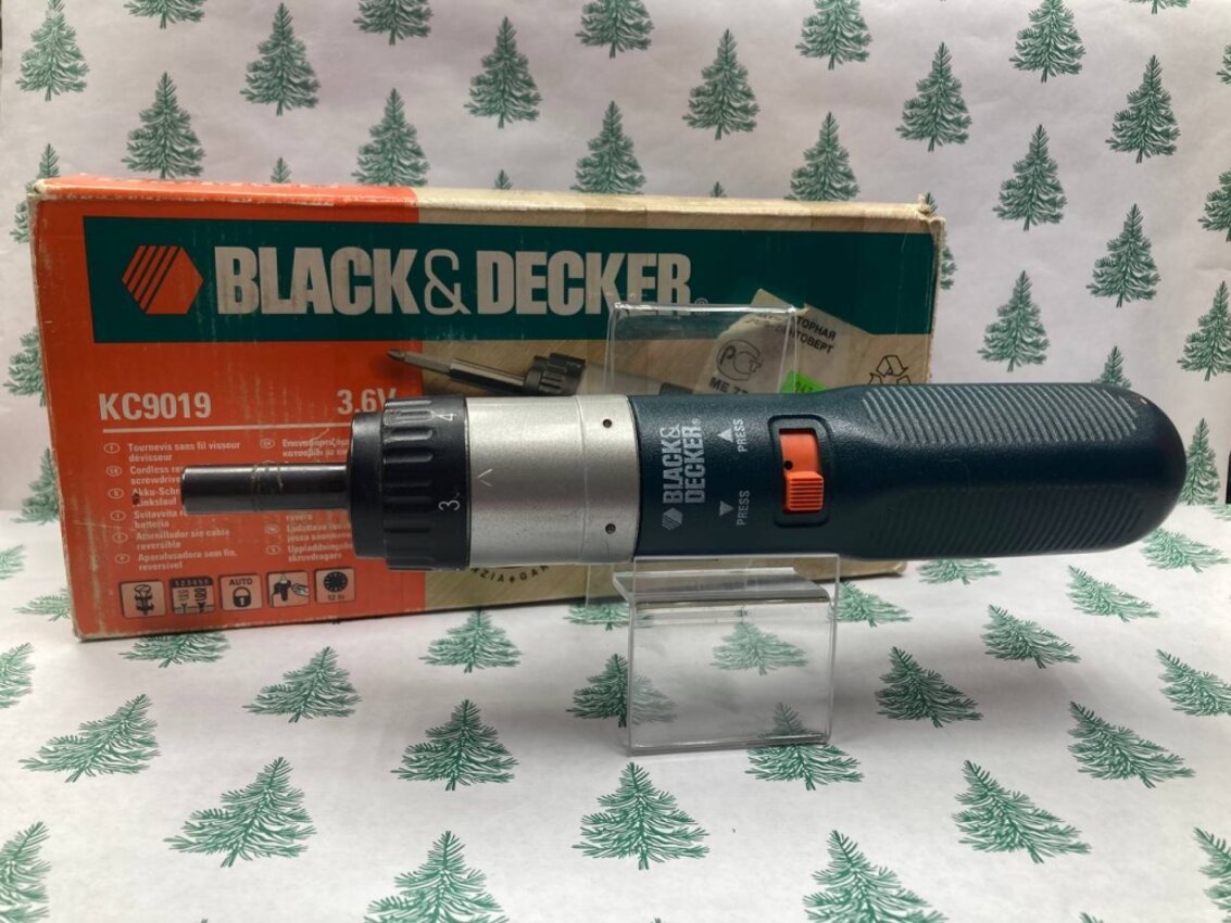 Аккамуляторная друль винтоверт BLACK & DECKER