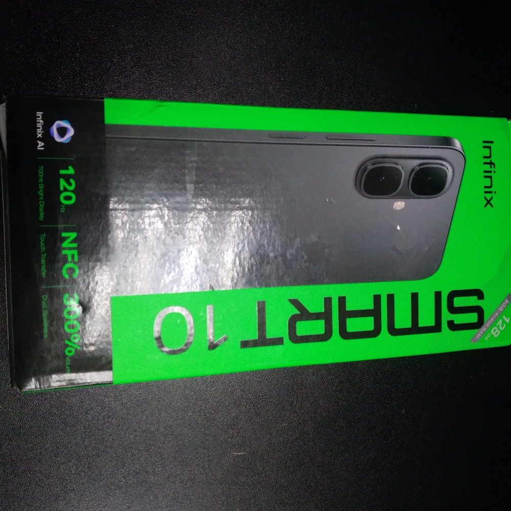 Мобильный телефон Infinix smart 10 128gb