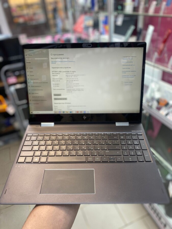 Ноутбук HP AMD A12-9720P R7 2.7x4/12 ram/128 ssd/hdd 1 tb