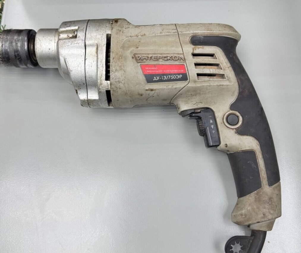 Дрель интерскол