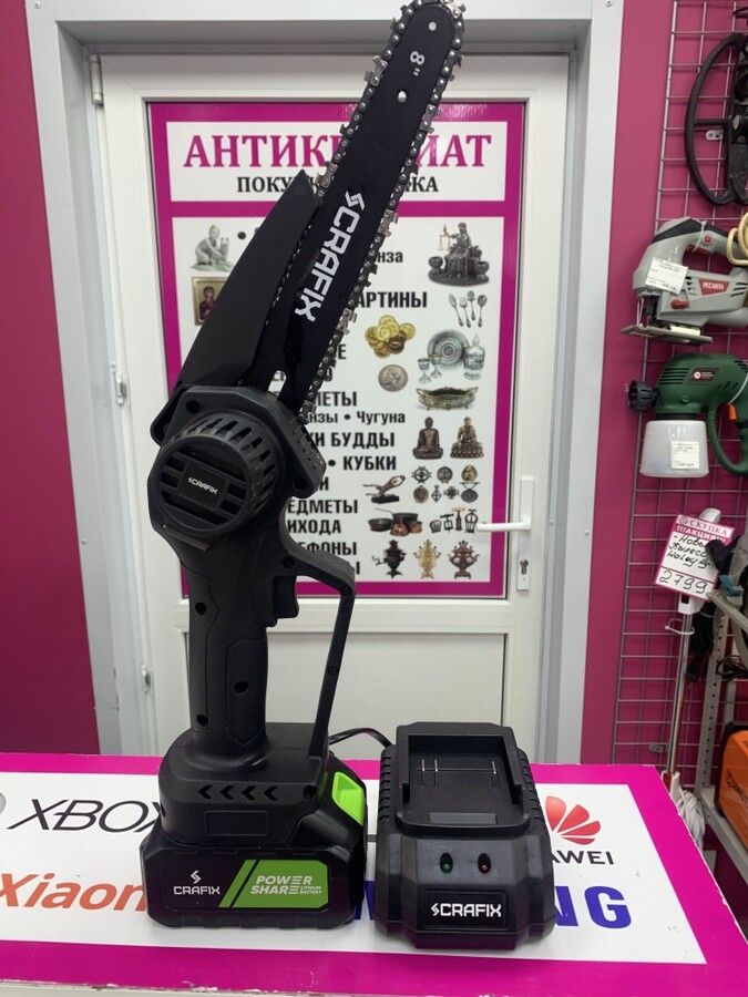 Цепная Аккумыляторная Пила CRAFIX