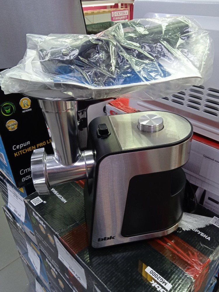 /Мясорубка BBK MG2000 мет черн