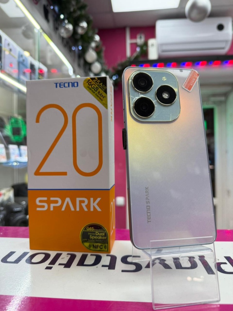 Мобильный телефон Tecno Spark 20 8/256gb
