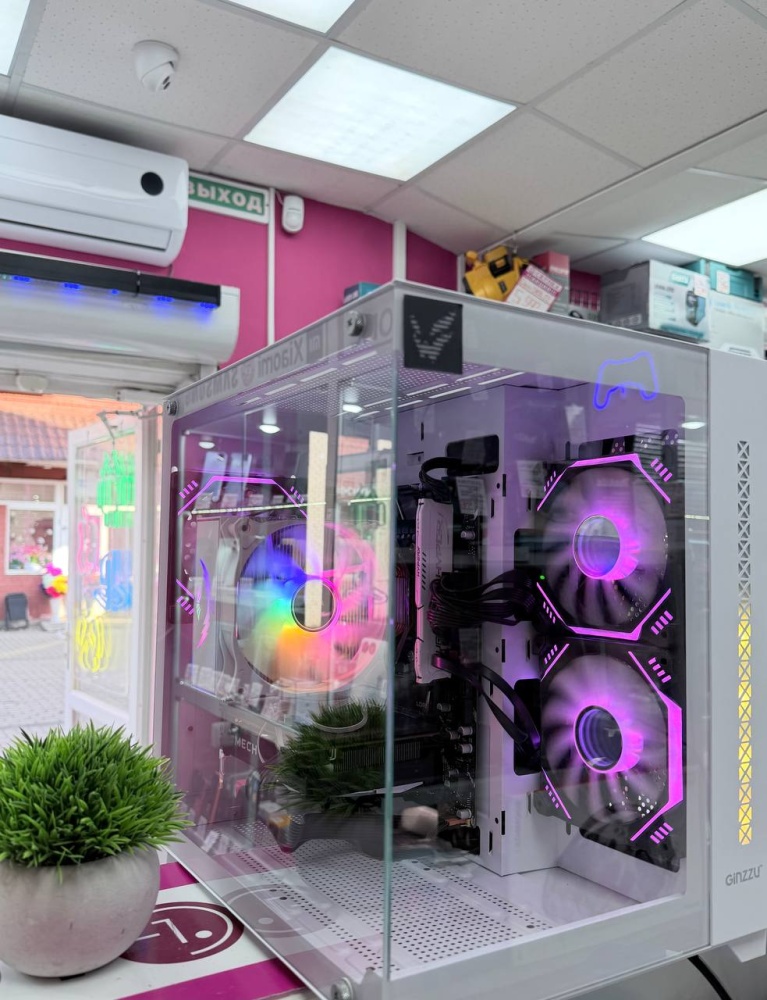Системный блок Ginzzu Intel Xeon E5-2680 v4/28*2.4Ghz/16Gb RAM/256Gb M2/1Tb HDD/AMD Radeon RX6500XT 4Gb
