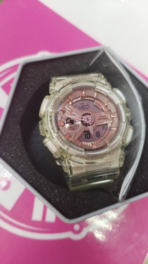 Часы casio Protection белые