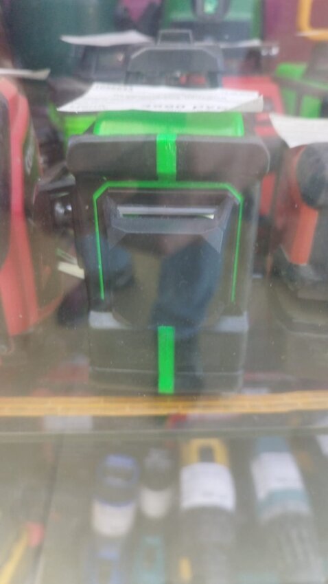 Лазерный уровень China 8лучей зеленый