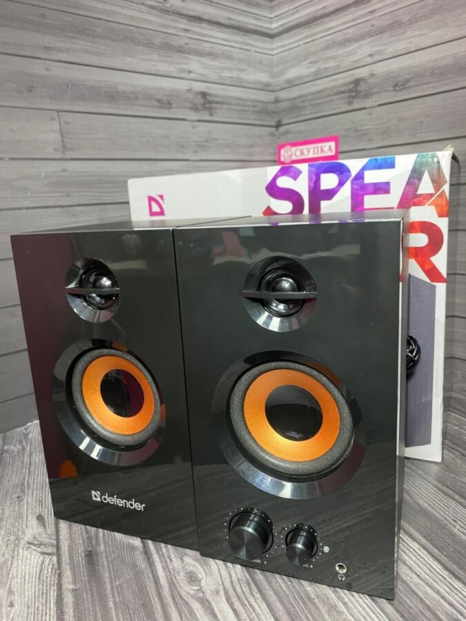 Акустика 2,0 defender aurora s20 black