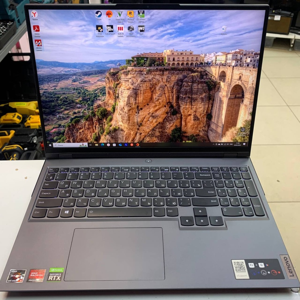 Ноутбук Lenovo Legion, Ryzen 5-5600\RTX3060