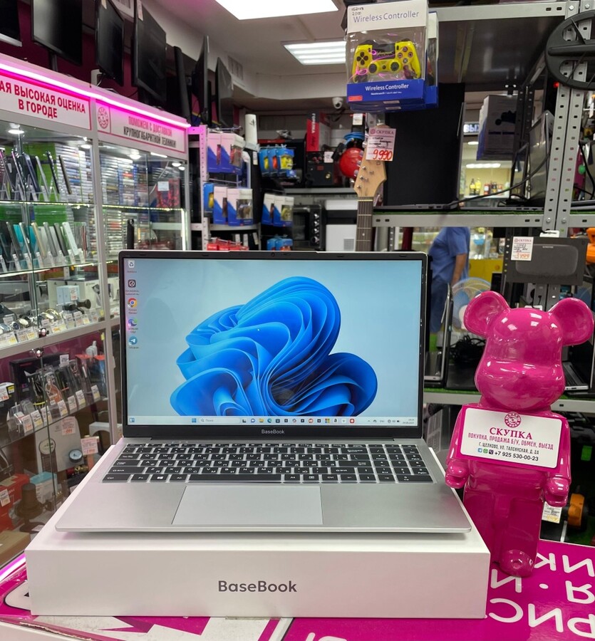 Ноутбук BaseBook Celeron N5095a\16\ssd 512