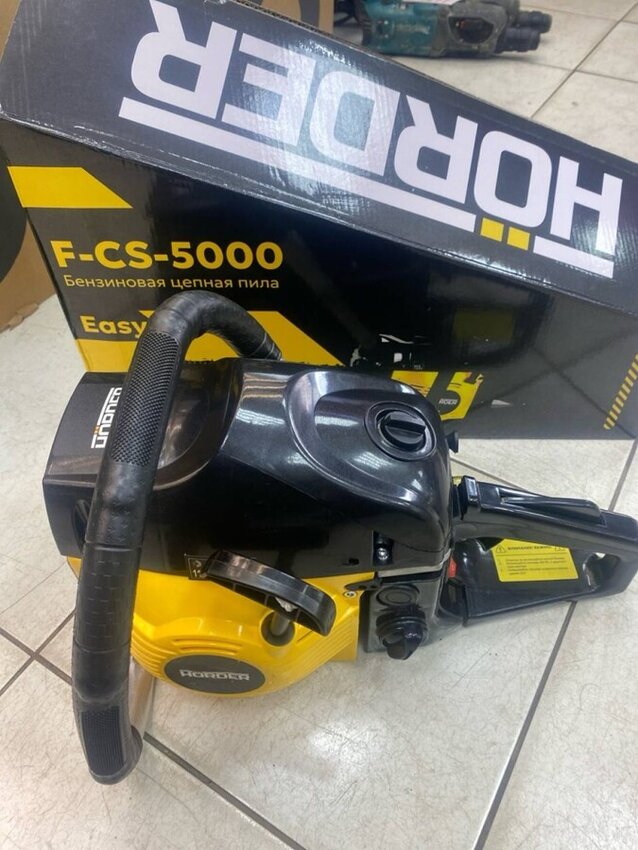 Бензопила HORDER F_CS_5000 НОВАЯ