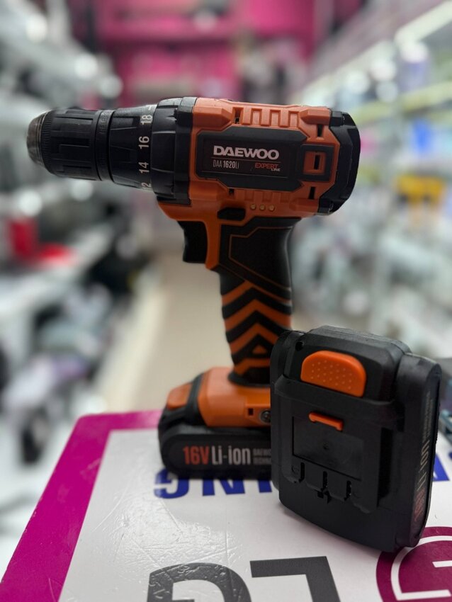 Шуруповерт Daewoo DA1620li