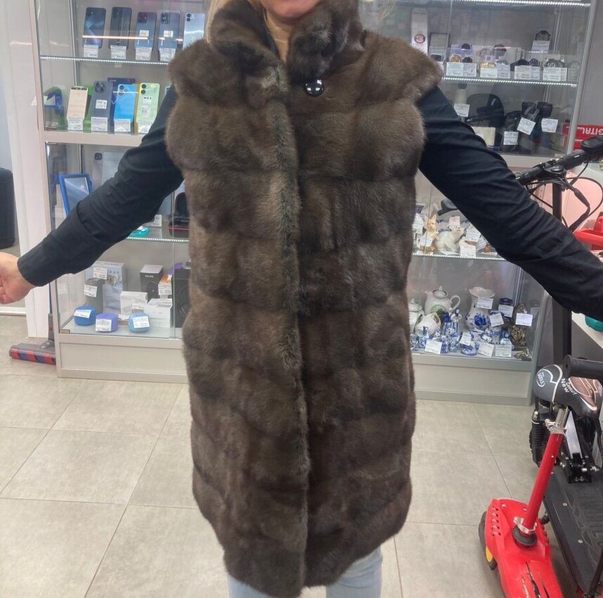 Шуба норка премиум качество