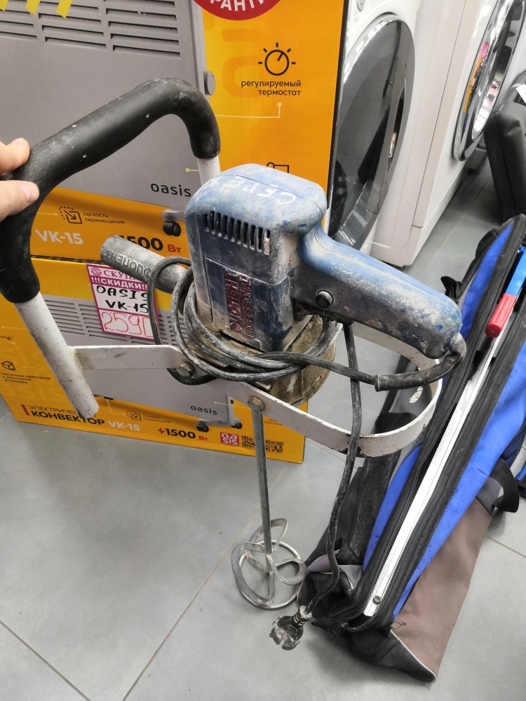 Строительный миксер фиолент мд1