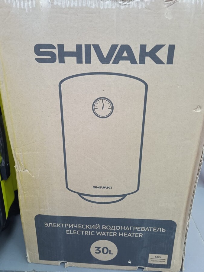 Водонагреватель SHIVAKI 30л.