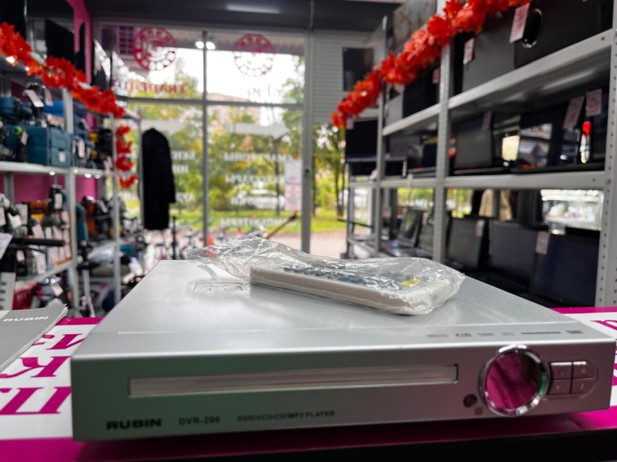 DVD-плеер rubin dvr-206\204