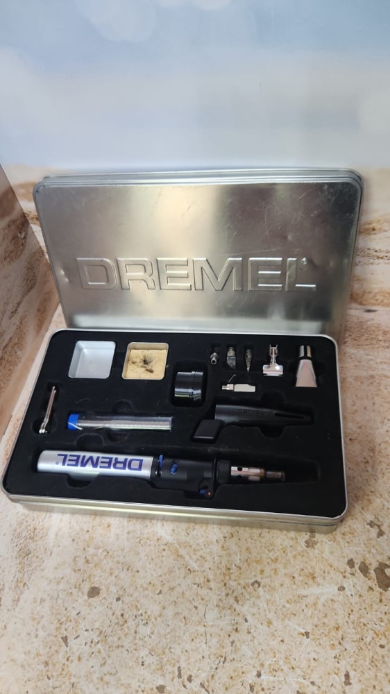 Газовый паяльник Dremel VERSATIP 2000 с насадками (без газа)