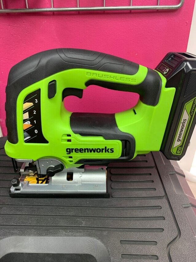 Лобзик Greenworks 24B GD24JS
