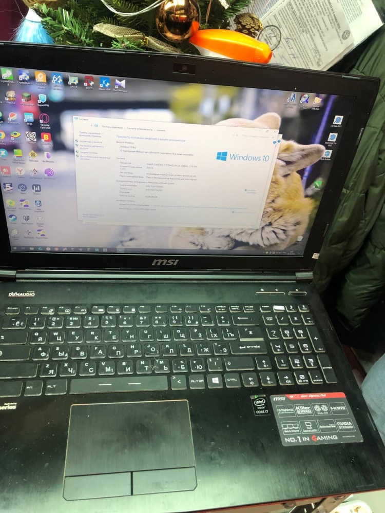 Ноутбук MSI  ms-16 j 2