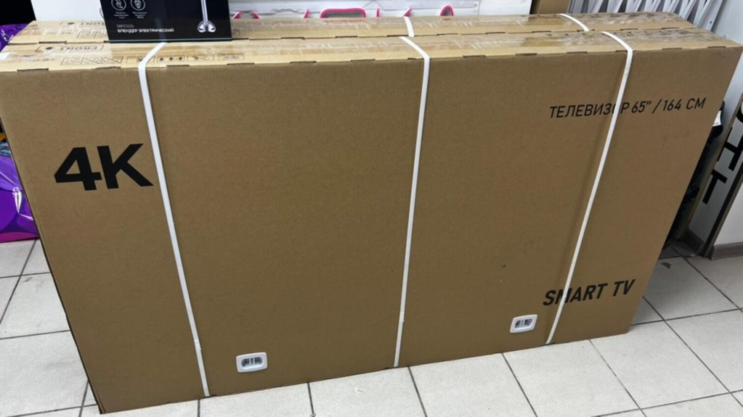 Телевизор TopDevice 65` 4k SmartTv