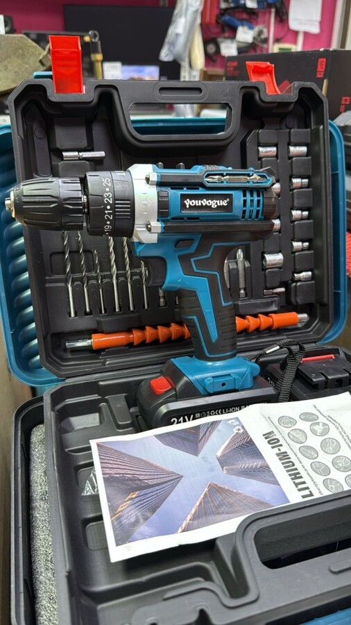 Шуруповерт Youvoge 21V 2АКБ