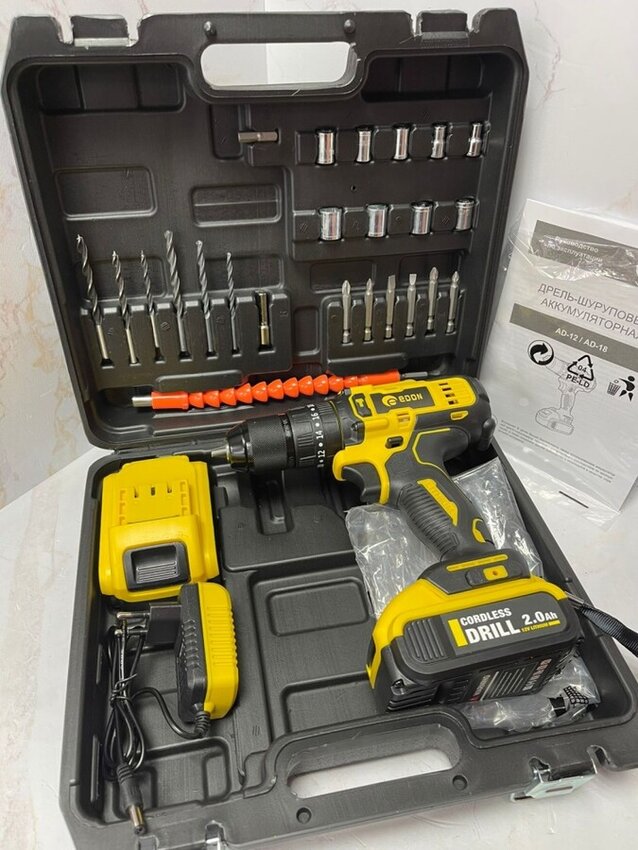 Шуруповерт Edon ad-12