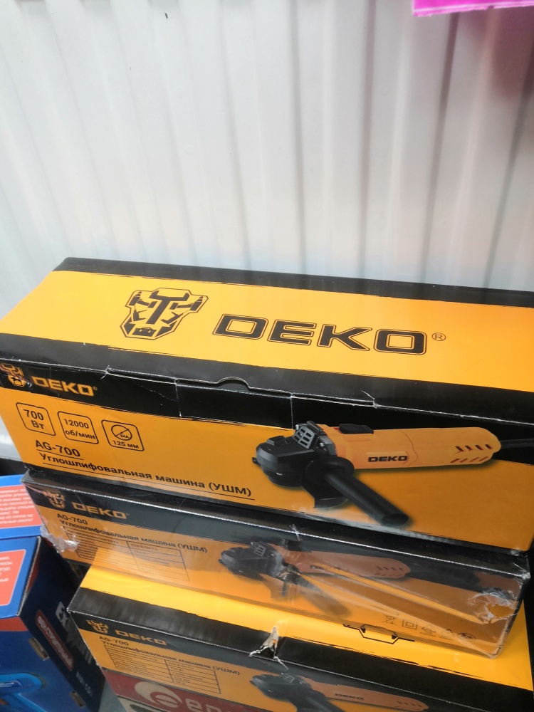 УШМ (Болгарка) deko ag1250