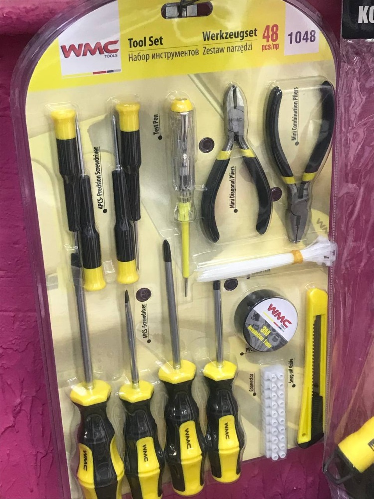 Набор отверток 48 пр. WMC