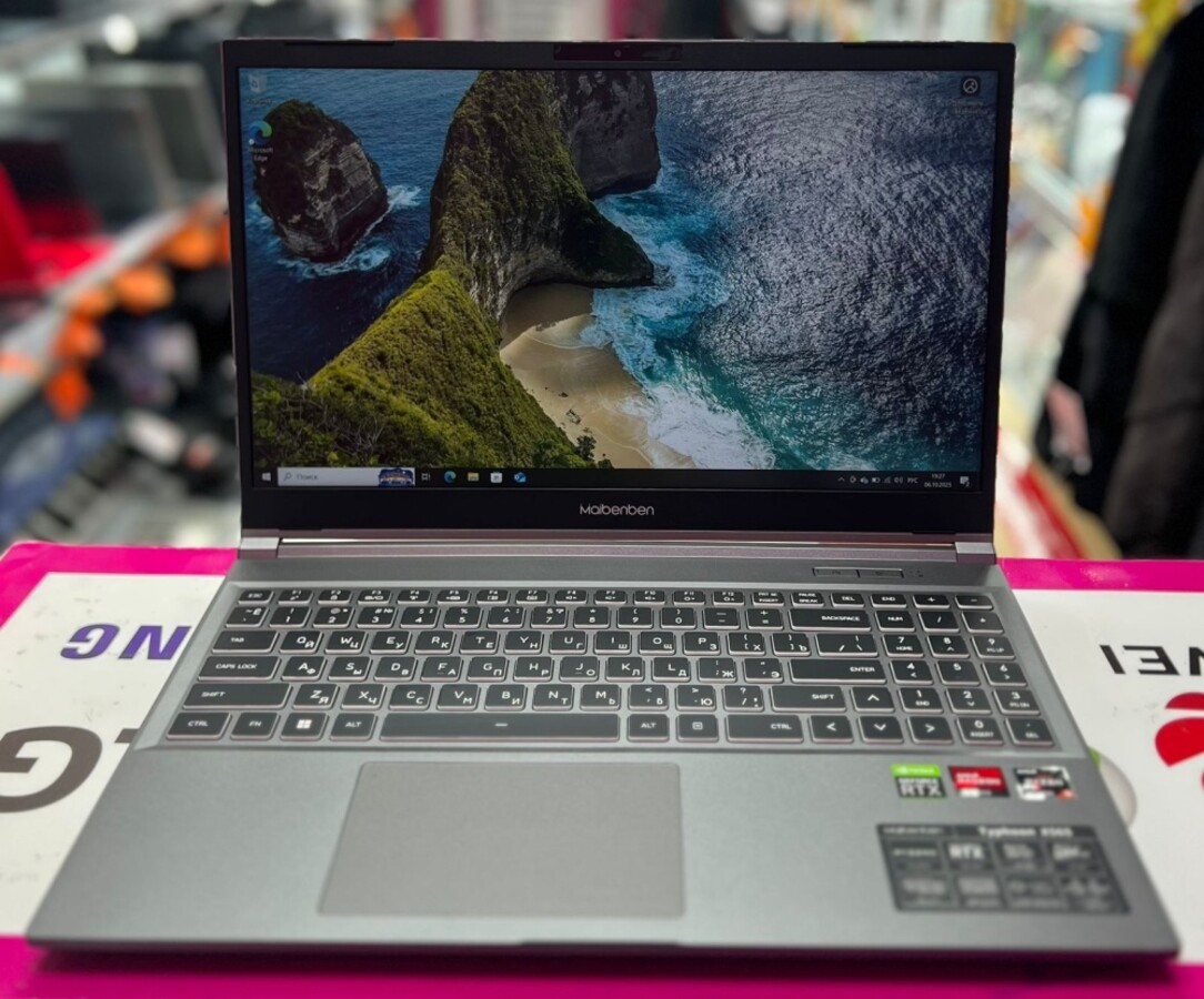 Ноутбук др марка Maibenben Typhoon X565