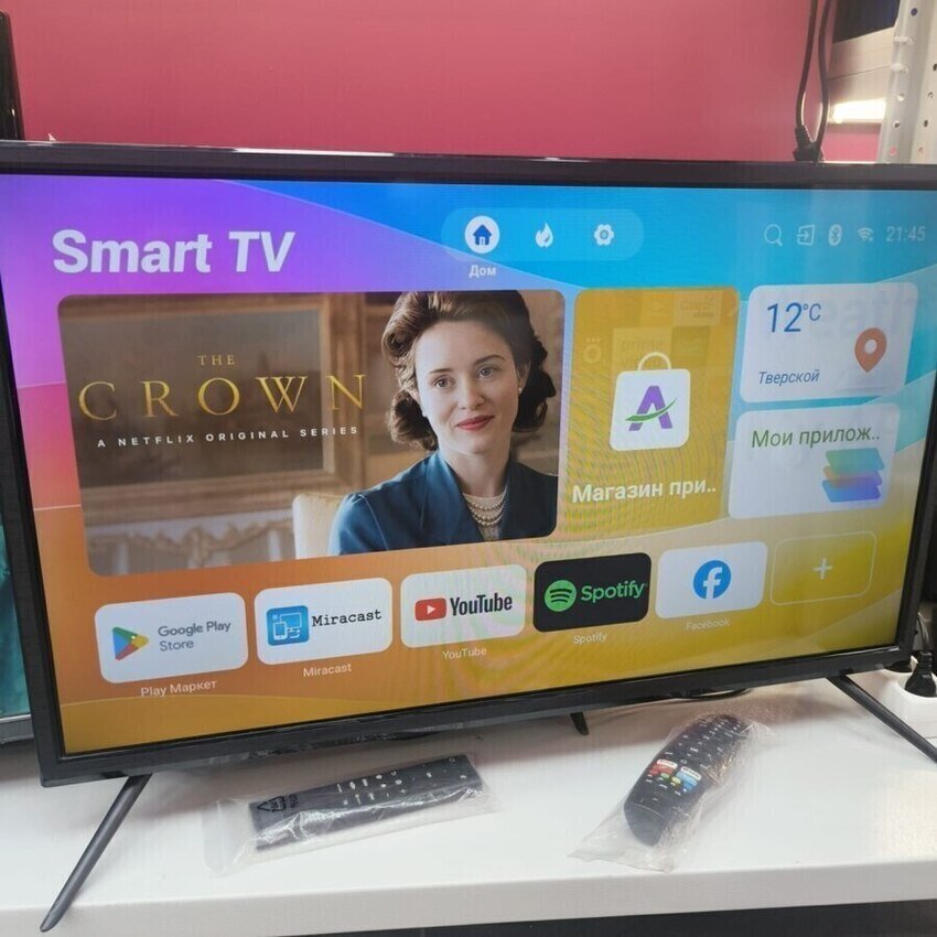 Телевизор др марка 32 Smart, Wi-Fi