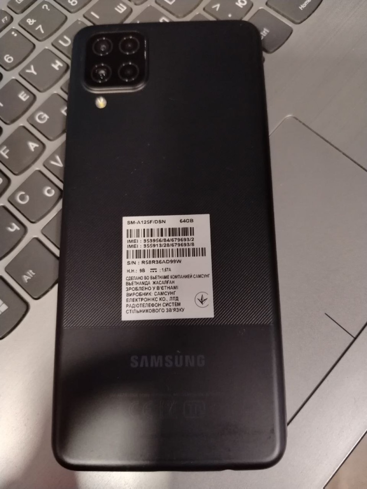 Смартфон Samsung A12 4/64