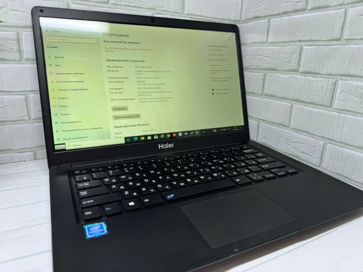 Ноутбук haier 2X1.6/4/64GB