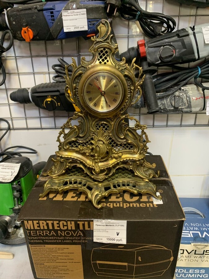 Часы Бронза