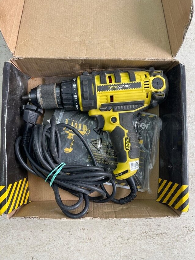 Дрель Шуруповерт HansKonner HID2145P