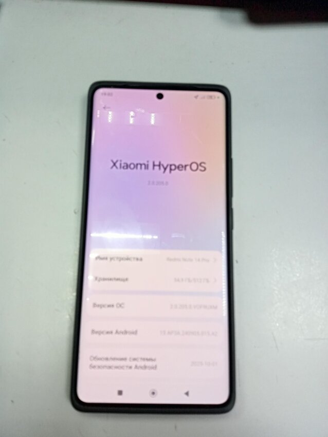 Смартфон Xiaomi Redmi note 14 PRO