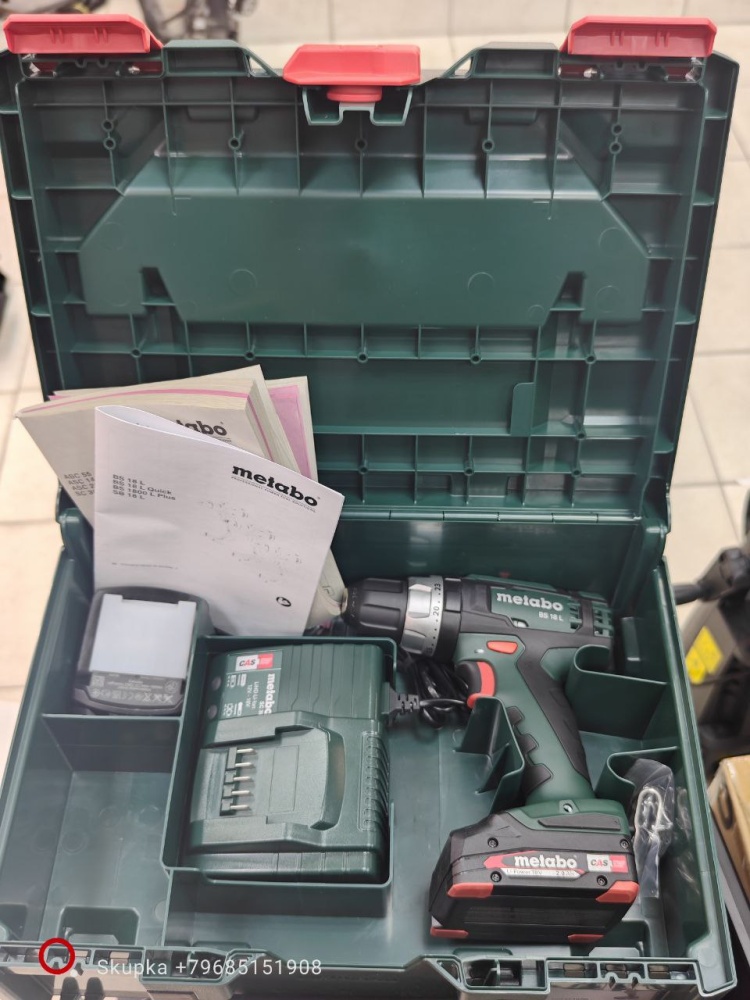Шуруповерт Metabo BS18 l