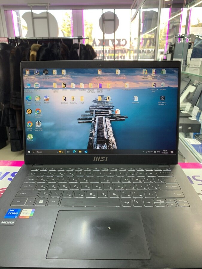 Ноутбук MSI /i5-1236U /Ram-8gb/ssd-512gb/Iris XE Graphics