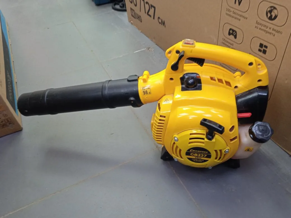 оздуходувка бензиновая champion gb227