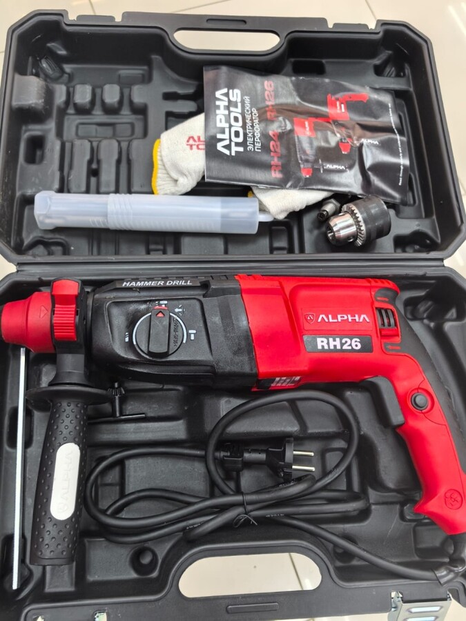 Перфоратор ALPHA 1400W 3дж