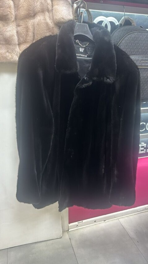 Шуба норка мужская 54-56