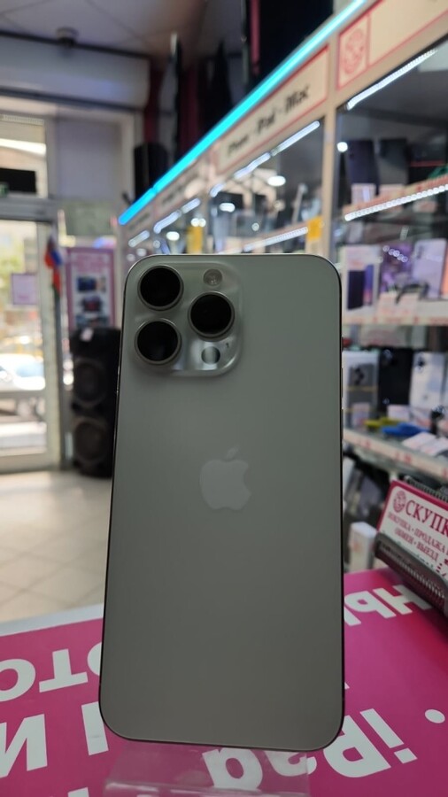 Смартфон iPhone 15 PRO MAX 256Gb 100%акб