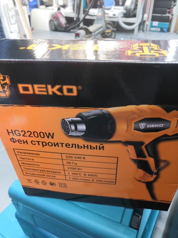 Фен строительный deko