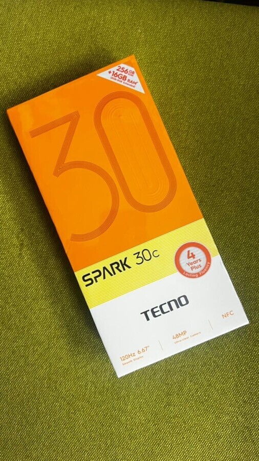 Tecno Spark 30C 8/256
