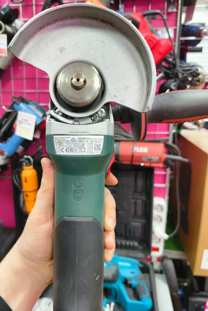 Шлифмашина Metabo wev10-125 quick