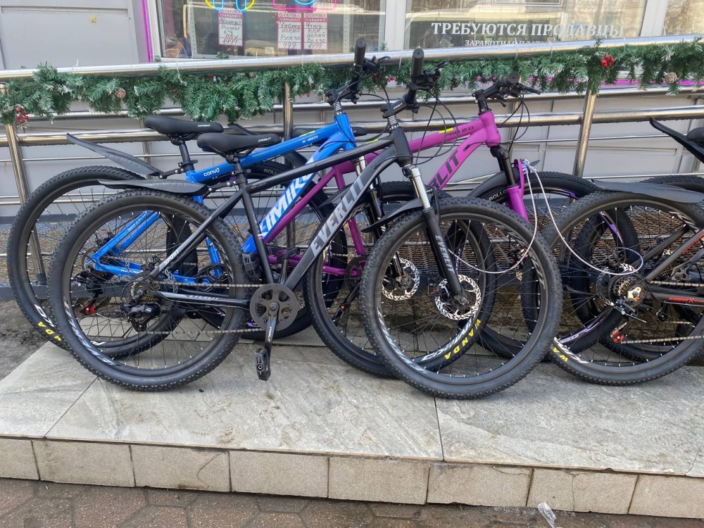 /Велосипед Kimiko 29* бело-синий