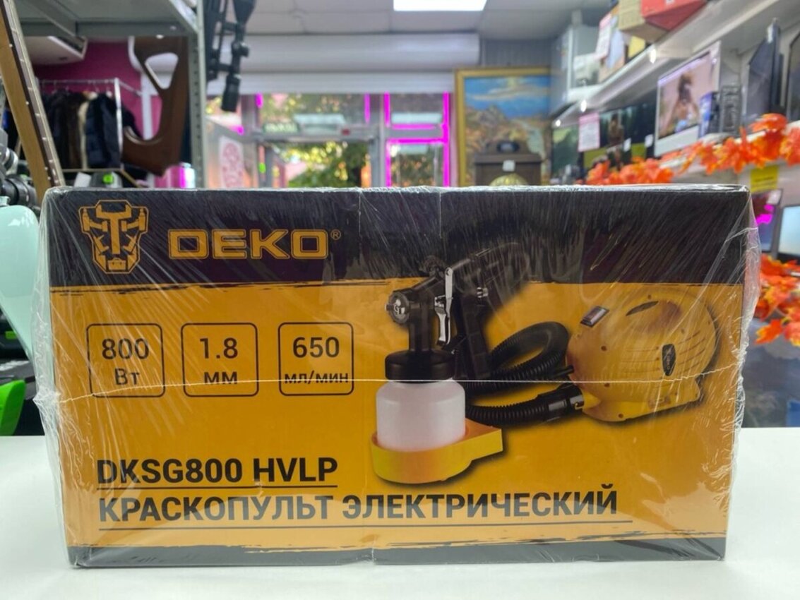 Краскопульт Deko