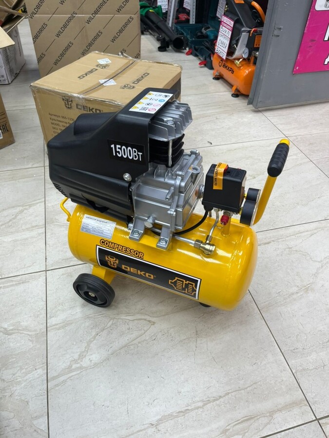 Компрессор воздушный DEKO 24Л