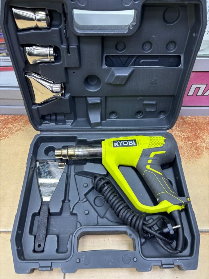 Фен строительный RYOBI