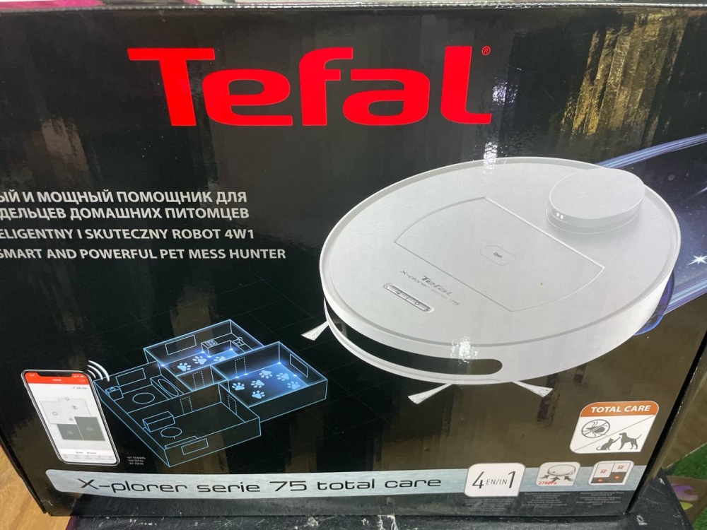 Робот-пылесос Tefal X-Plorer series 75 Total care